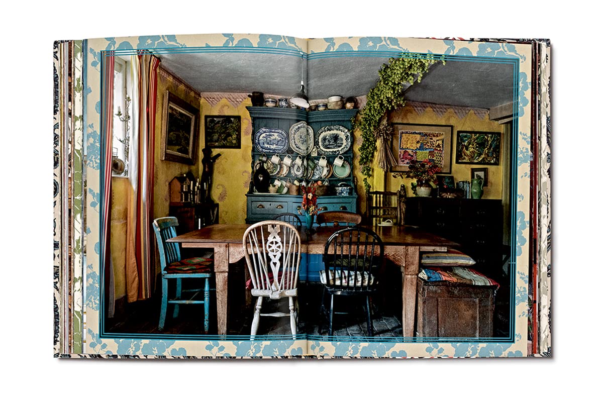 Casa Cabana: An Immersive Visual Anthology on Home Decorating and Entertaining - Hardcover Bound in Saz Paisley Fabric