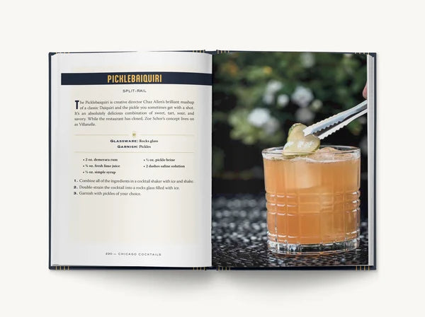 Chicago Cocktails:  An Elegant Collection of Over 100 Recipes Inspired by the Windy City - Hardcover