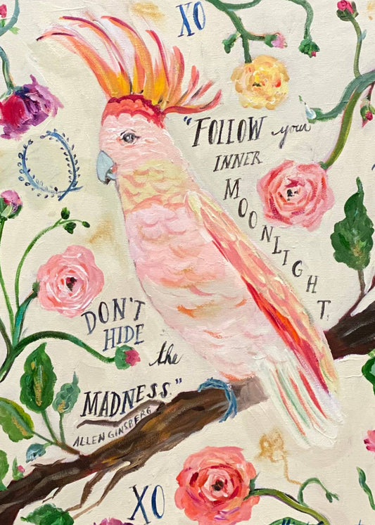 Follow Your Inner Moonlight Greeting Card