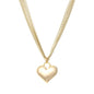 14kt Gold Vermeil Heart Necklace