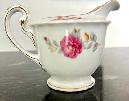 Creamer - Vintage Aladdin Fine China “Fiesta” Occupied Japan Dinnerware Circa 1945-1952