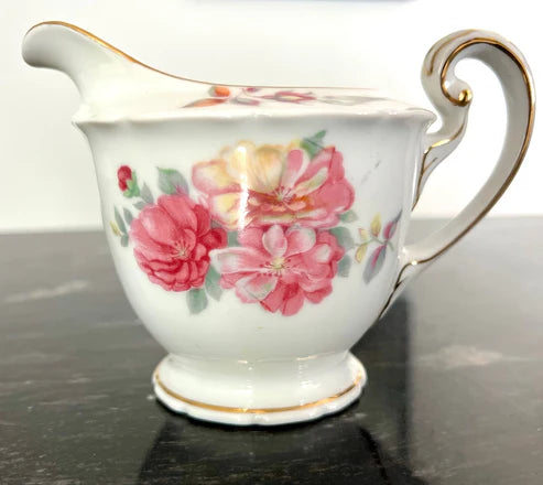Creamer - Vintage Aladdin Fine China “Fiesta” Occupied Japan Dinnerware Circa 1945-1952