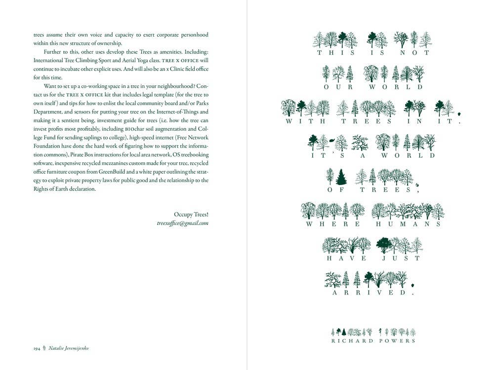 The Language of Trees: A Rewilding of Literature and Landscape by Katie Holten - Paperback