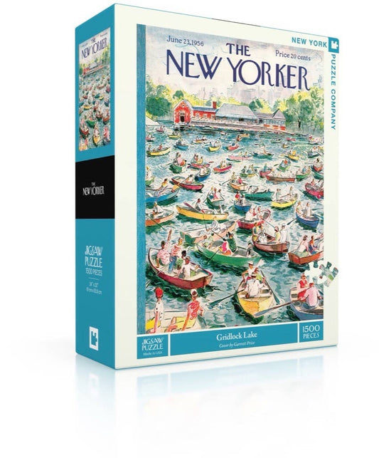 Gridlock Lake - The New Yorker 1500 Piece Jigsaw Puzzle