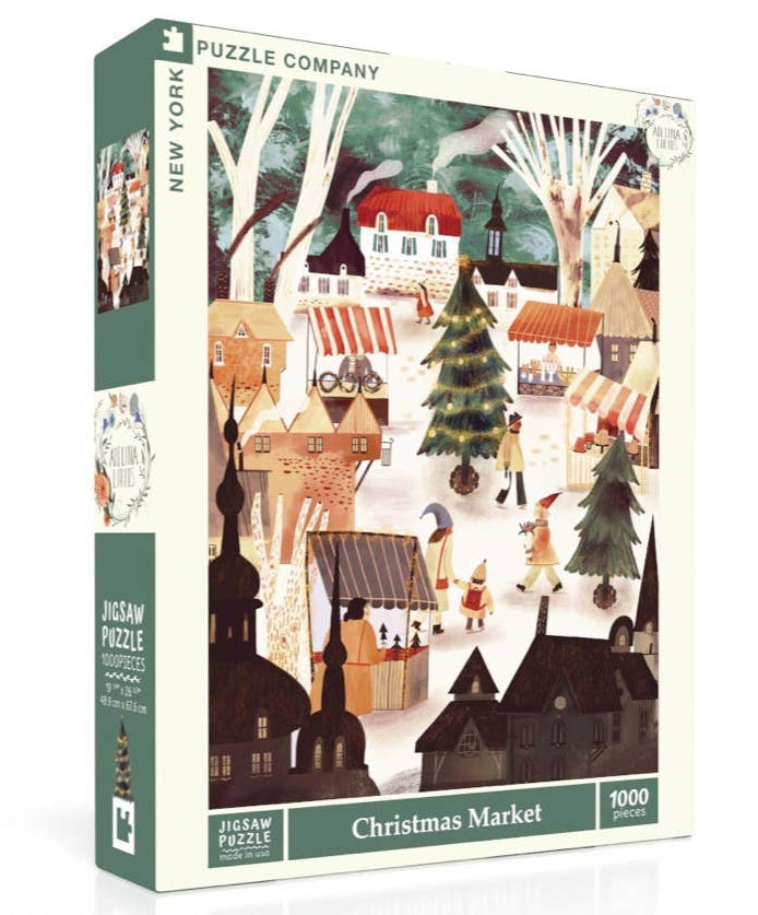 Christmas Market - 1000 Piece Jigsaw Puzzle