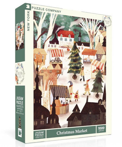 Christmas Market - 1000 Piece Jigsaw Puzzle
