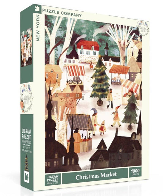 Christmas Market - 1000 Piece Jigsaw Puzzle