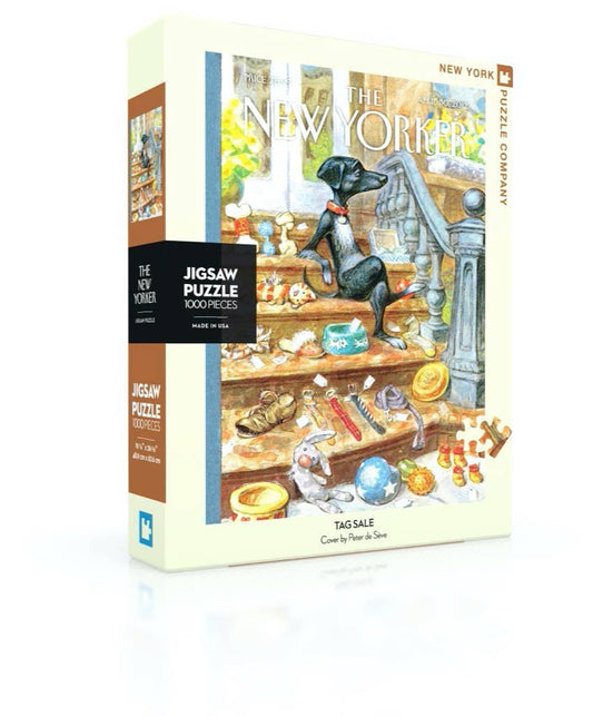 Tag Sale - The New Yorker 1000 Piece Jigsaw Puzzle