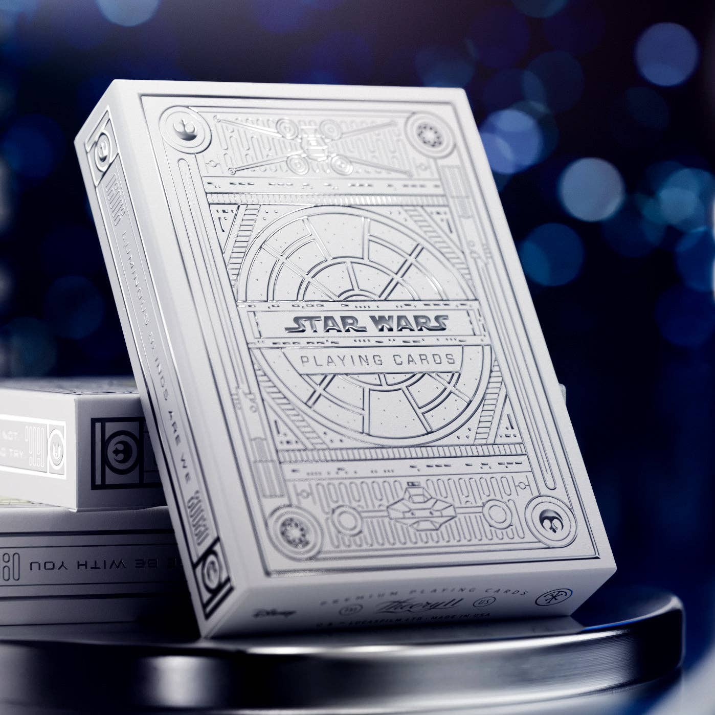 Star Wars Light Side Silver Edition Premium Playing Cards
