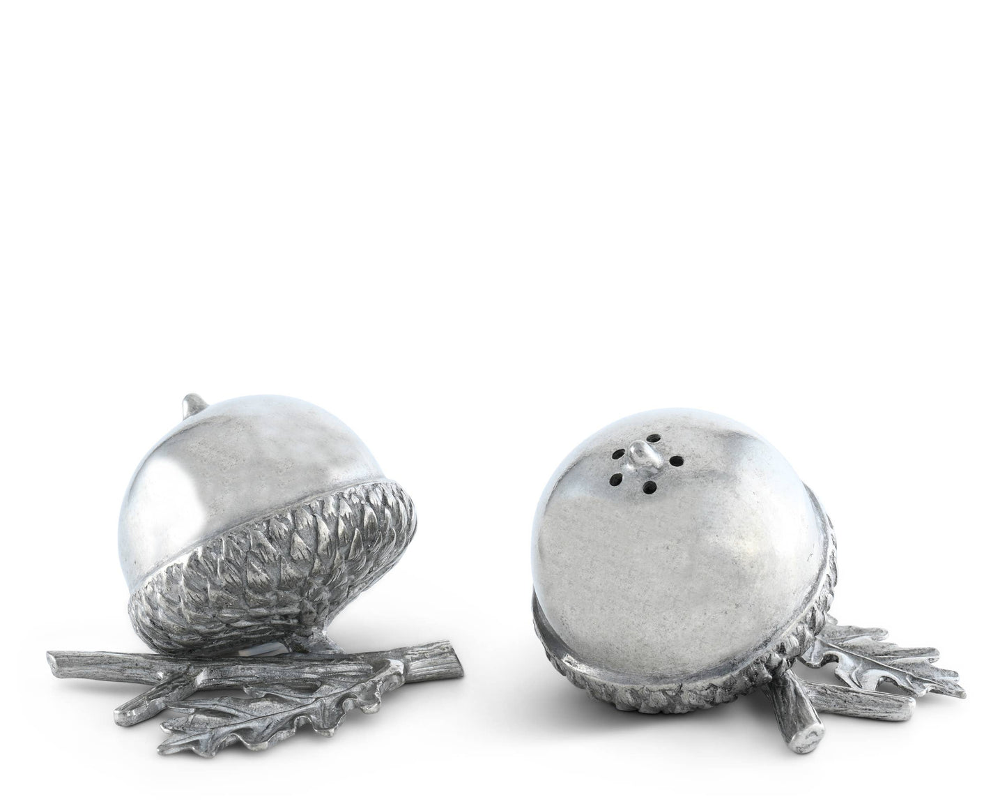 Acorn Pewter Salt & Pepper Set