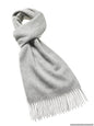Silver Merino Wool Scarf - Made in England