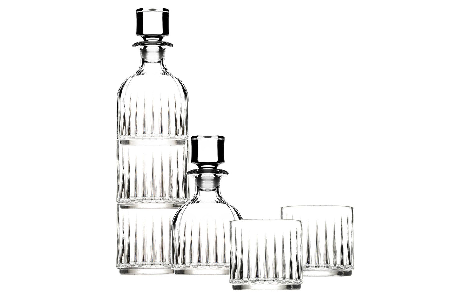 Legend Whisky Decanter & Double Old Fashioned Tumbler Stack - IN STORE OR LOCAL PICK UP ONLY