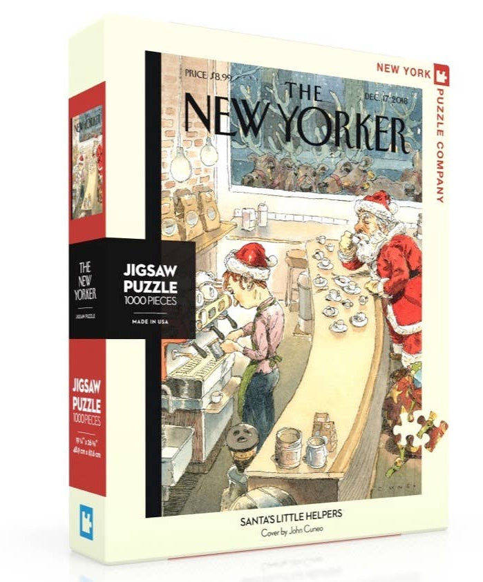 Santa's Little Helpers - The New Yorker 1000 Piece Jigsaw Puzzle