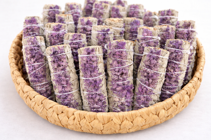 White Sage & Dried Lavender Smudge Stick