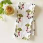 Blackberry 100% Cotton Tea Towel by Watercolor Artist Emily Lex