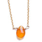 Carnelian Gemstone 14K Gold Fill Necklace