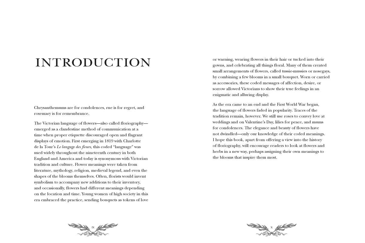 "Floriography: An Illustrated Guide to the Victorian Language of Flowers" by Jessica  Roux - Hardcover