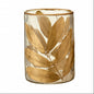 Gold Leaves Candle Holder