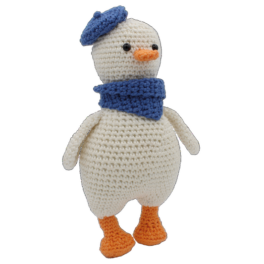 Goose Stuffed Animal Crochet Kit
