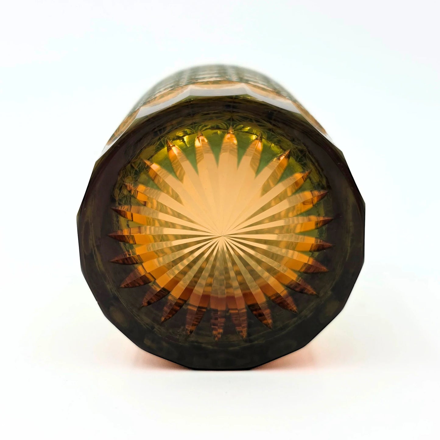 Green Carraway Gatsby Rocks Glass