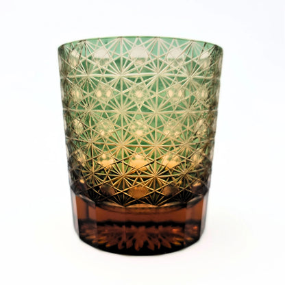 Green Carraway Gatsby Rocks Glass