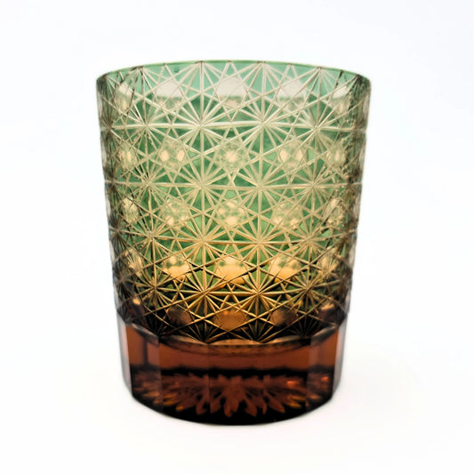 Green Carraway Gatsby Rocks Glass