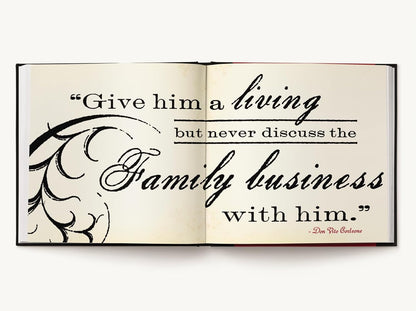 The Godfather Classic Quotes - Hardcover