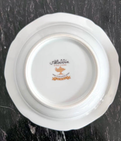 Dessert & Fruit Bowl - Vintage Aladdin Fine China “Fiesta” Occupied Japan Dinnerware Circa 1945-1952