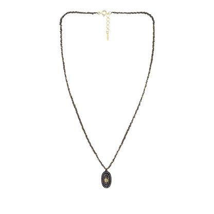 N° 861 Diamond & Ruthenium Necklace