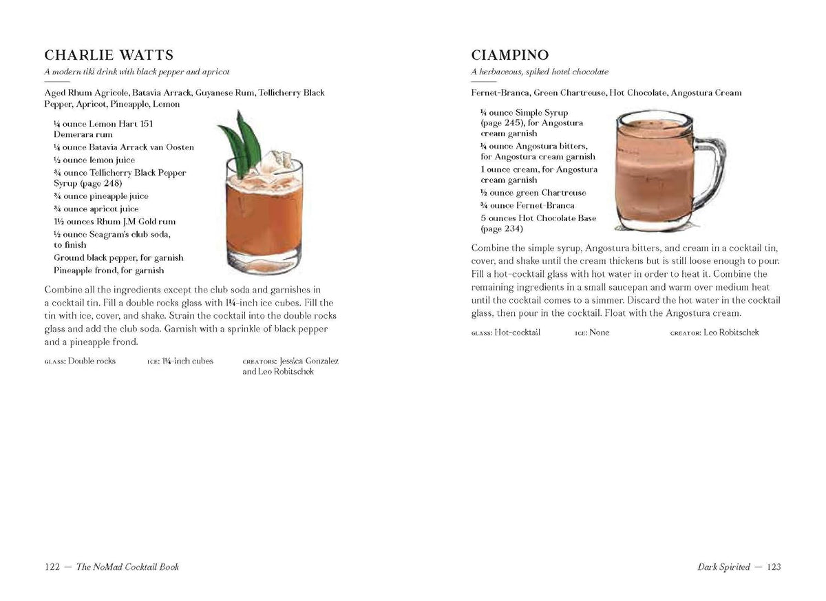 The Nomad Cocktail Book - Hardcover