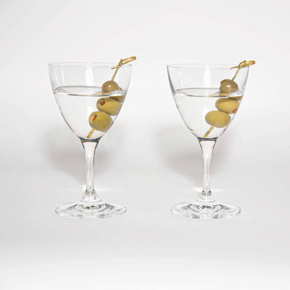 Pappy & Company Signature Keys Nick & Nora Cocktail Glass