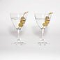 Pappy & Company Signature Keys Nick & Nora Cocktail Glass