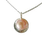 Pink Freshwater Pearl Sterling Silver Necklace