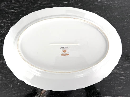 Medium Serving Platter - Vintage Aladdin Fine China “Fiesta” Occupied Japan Dinnerware Circa 1945-1952