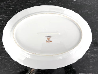 Medium Serving Platter - Vintage Aladdin Fine China “Fiesta” Occupied Japan Dinnerware Circa 1945-1952