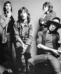Rolling Stones Framed B&W Photo