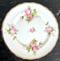 Salad Plate - Canonsburg Pink Rose China with 22KT Gold Trim Heirloom Set Circa 1950-1960s