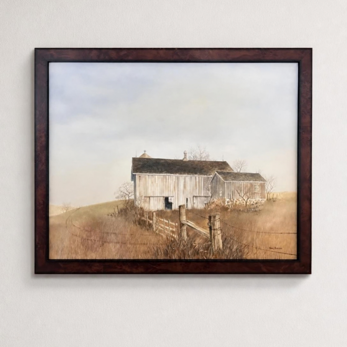 "From Our Window" Original Acrylic Painting by Artist Tom Agazzi