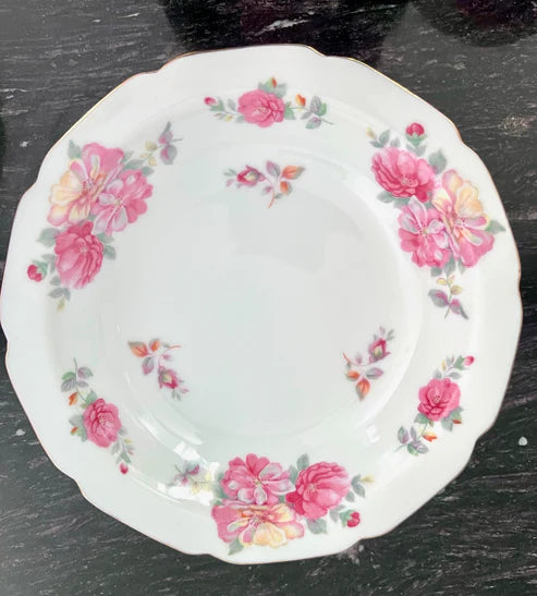 Soup & Salad Bowl - Vintage Aladdin Fine China “Fiesta” Occupied Japan Dinnerware Circa 1945-1952