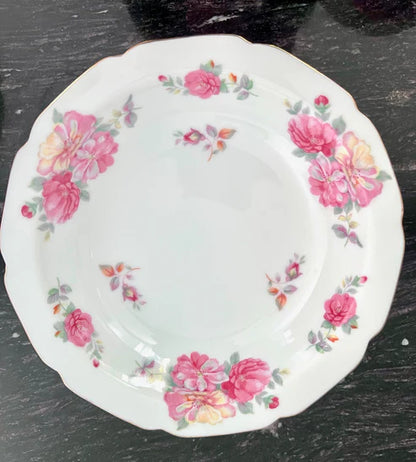 Soup & Salad Bowl - Vintage Aladdin Fine China “Fiesta” Occupied Japan Dinnerware Circa 1945-1952