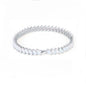 Lab Opal Sterling Silver Tennis Bracelet