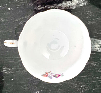 Teacup & Saucer - Vintage Aladdin Fine China “Fiesta” Occupied Japan Dinnerware Circa 1945-1952